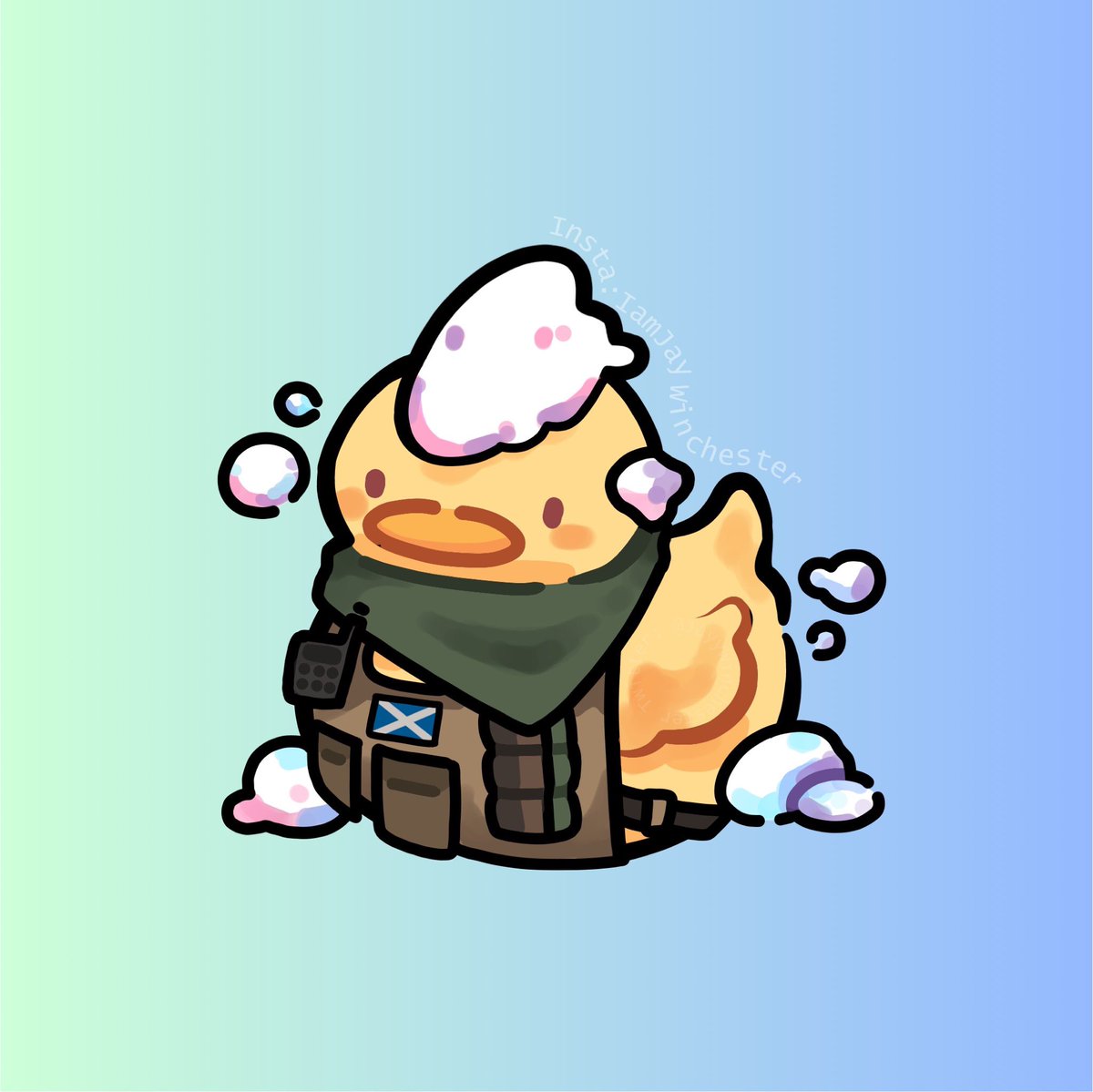 JayyWinchester's tweet photo. Duckie Soap 🧼🏴
@neil_ellice
#COD #CallofDutt #JohnSoapMactavish #NeilEllice https://t.co/kOMDHR32jZ