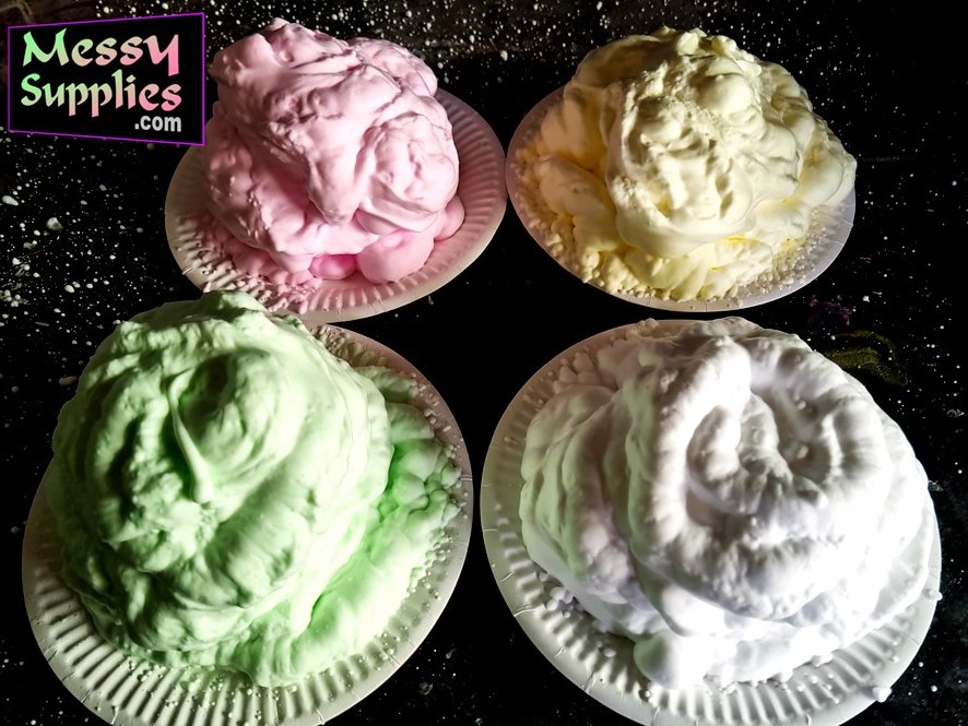 Guess what?!

Avalanche Foam Spray is now available in 4 colours!!

Only at MessySupplies.com