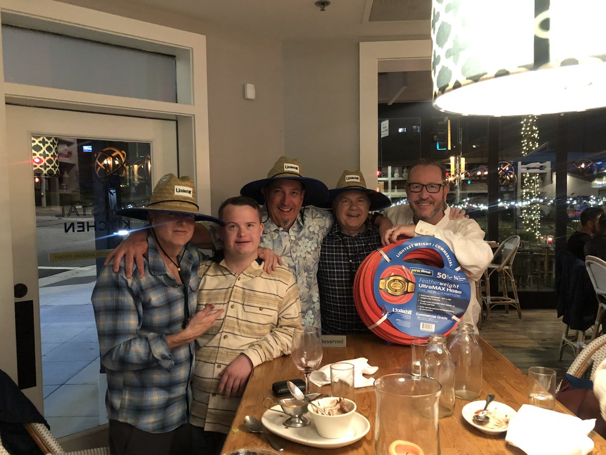 Best birthday presents ever!  Not sure what to buy for Christmas?  Who wouldn’t want the #featherweight hose and an Underhill hat?????