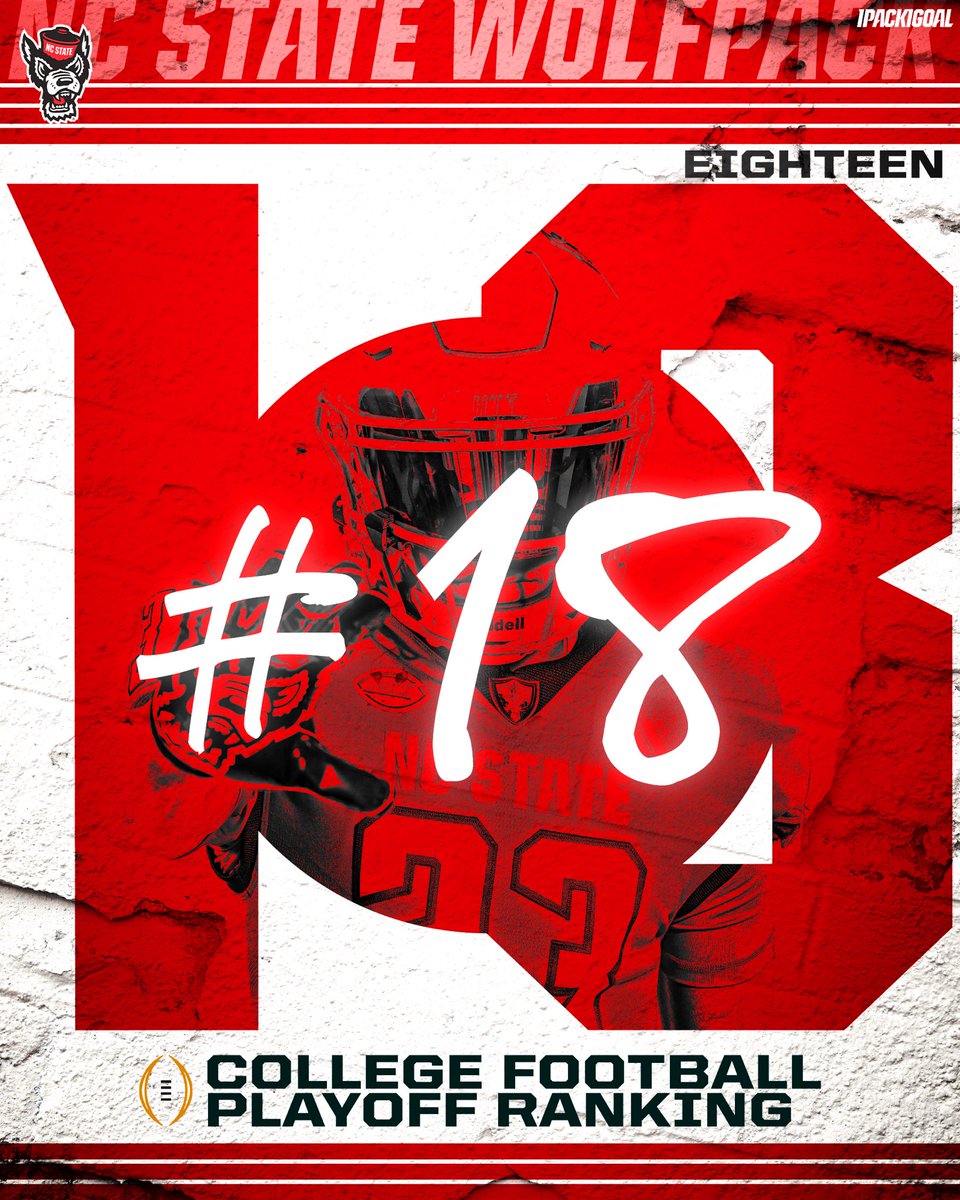 Final CFP ranking 

#1Pack1Goal