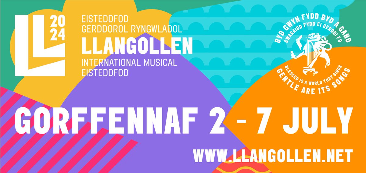 🤩 Eisteddfod week 2024 🤩 Welsh icon @RealSirTomJones, Welsh folk band @CalanFolk, royal harpist @alishuwsharp, former Choir of the World @MaleJohns, West End star @kerryjaneellis1, Broadway star @johnowenjones, jazz sensation @GregoryPorter, mezzo-soprano superstar @KathJenkins