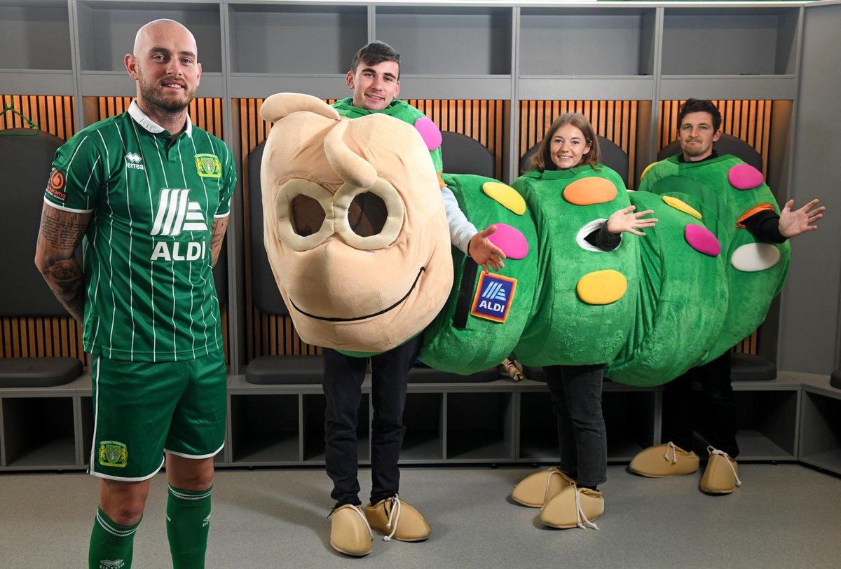 AldiUK's tweet photo. Win or lose, Cuthbert loved cheering on the mighty Glovers from the sidelines today 🐛 #ytfc https://t.co/P4TsHqQo9f