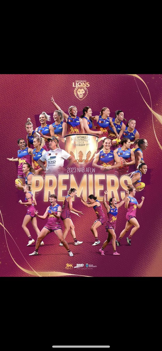 Knowing the amount of work you put in &amp; how much you ❤️ all the team <a href="/lionsaflw/">Brisbane Lions AFLW</a>  we were super grateful  &amp; proud to share this special moment with you <a href="/Reerock79/">Breeanna Brock</a> 

Just like the team, super tough and resilient. Congratulations and enjoy 🦁🏆