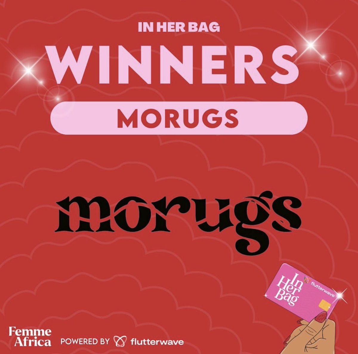 flexgodmo's tweet photo. Canβt believe I won the @FemmeAfrica #InHerBag grant!!! πΎπβ€οΈβπ₯ miracle no dey tire Jesus o because whattttt! https://t.co/YY826L83R3