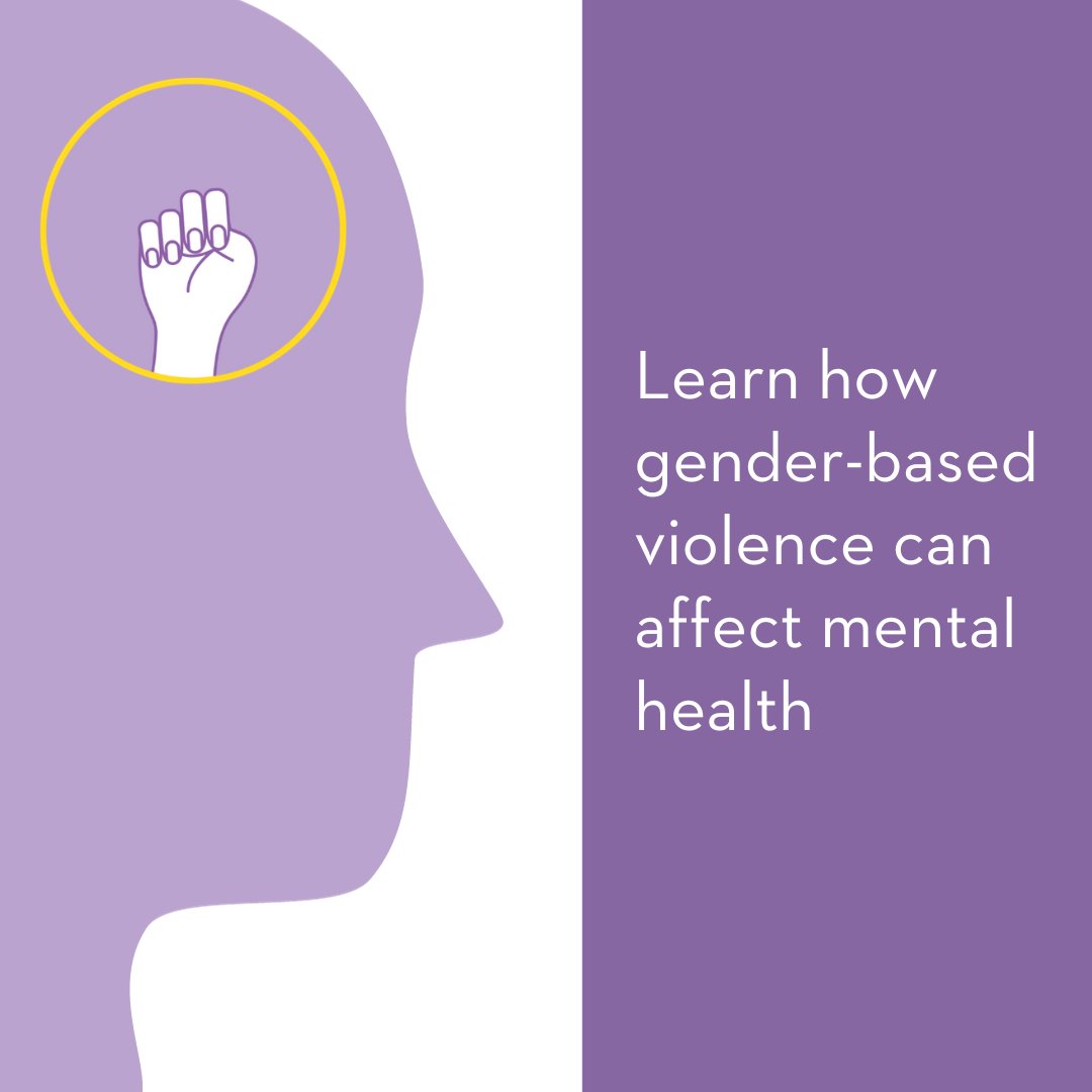 Today is Day 9 of the #16Days of activism against #GenderBasedViolence. Do you know just how deeply gender-based violence can affect our mental health? Learn more about its health impacts now: bit.ly/3ZMXGjx