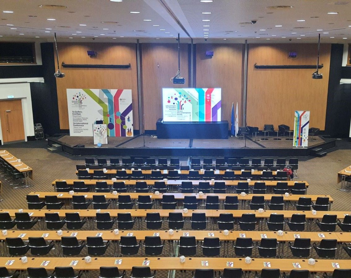 All ready for the opening ceremony of the 5th International Conferene "Literacy and Contemporary Society: Creativity, Equity, Social Action" (4-6.12.2023 - registration is open throughout the conference)