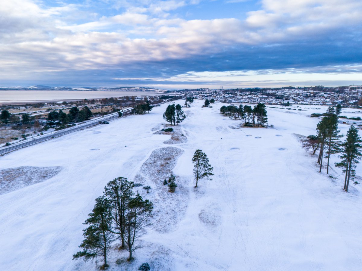 Winter wonderland today <a href="/MonifiethLinks/">Monifieth Links</a>
