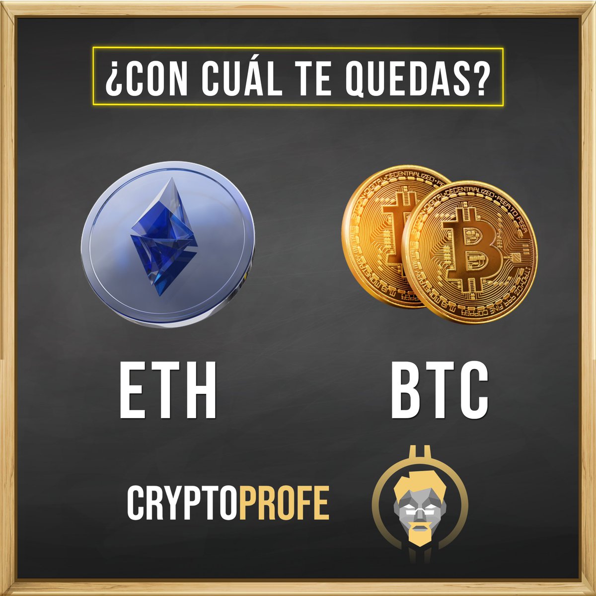 dsctlzscrypto's tweet photo. Esto es como elegir entre mamá y papá…
pero a ver ¿!dónde están los valientes que se mojan!?
¿CON CUÁL TE QUEDAS?
Hay que elegir uno de los 👀
#inversion #trader #cryptoprofe #viral https://t.co/fSj9v1ya8t