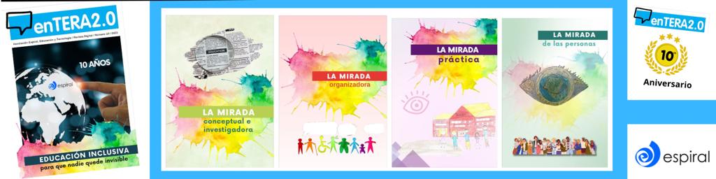 ciberespiral's tweet photo. Ya tienes acceso en abierto al número 10 de #enTERA2.0 sobre inclusión. Sí, sí!!👏🏾👏🏾 Has oído bien😜
Lo más actual e innovador en el mundo de la #inclusión educativa🌈
No te lo pierdas. Fantástica lectura para el puente
Pincha aquí⬇️⬇️
https://t.co/OTqr9ATXLy https://t.co/P7Ask8nysm