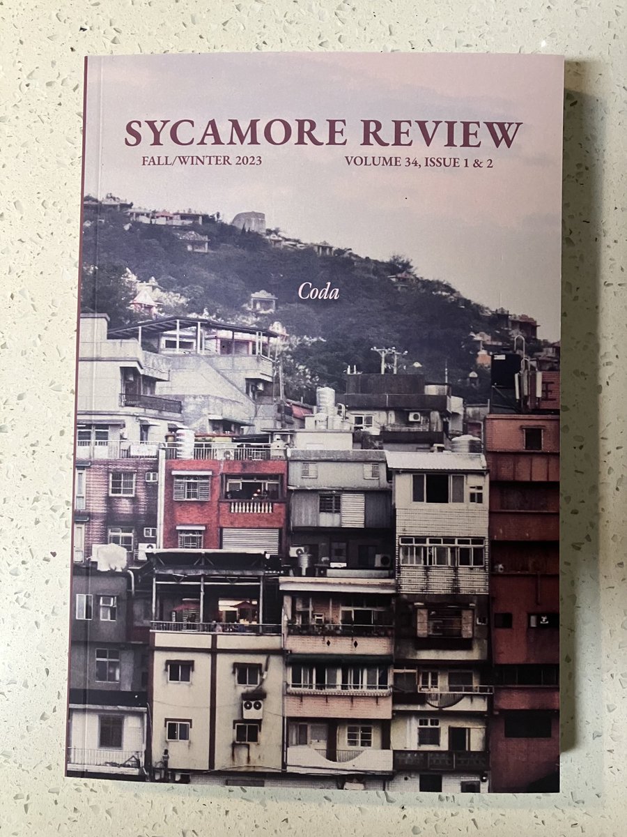 Proud to have “Just Like Honey” published in ⁦<a href="/SycamoreReview/">Sycamore Review</a>⁩