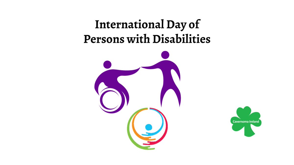 🌍International Day of Persons with Disabilities
🟣1.5 million people on the Island of Ireland are estimated to have a disability.
🟣Over 840,000 of which have a neurological condition.

#IDPwD2023 #IDPwD23 #PurpleLights23 #Cavernoma