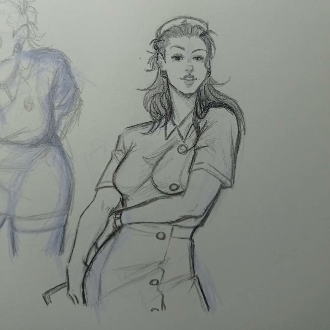 liam__mv's tweet photo. Some doodles I did from chapter 242 and totally forgot to post here
#JujutsuKaisen #jjk242 #GetoSuguru #NurseGeto #doodle #traditionalart https://t.co/hOtnsu7mIF