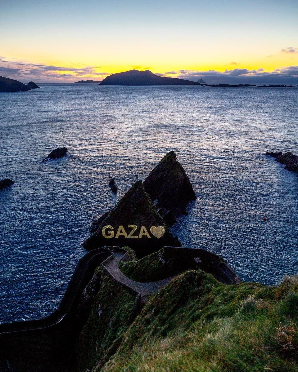 Projecting grief and solidarity from the edge of Ireland to Gaza. Over 7,000 children killed and counting. 

#CeasefireNOW