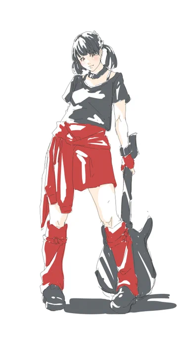 ワンドロ…やっぱり線画の効率化を考える…
