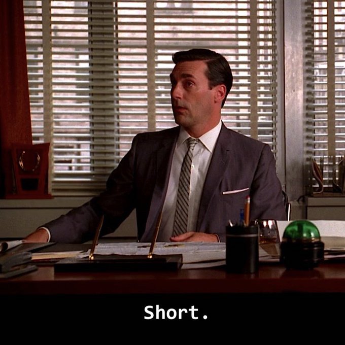 Mad Men Quotes (@MadMenQts) on Twitter photo 2023-12-04 11:16:00