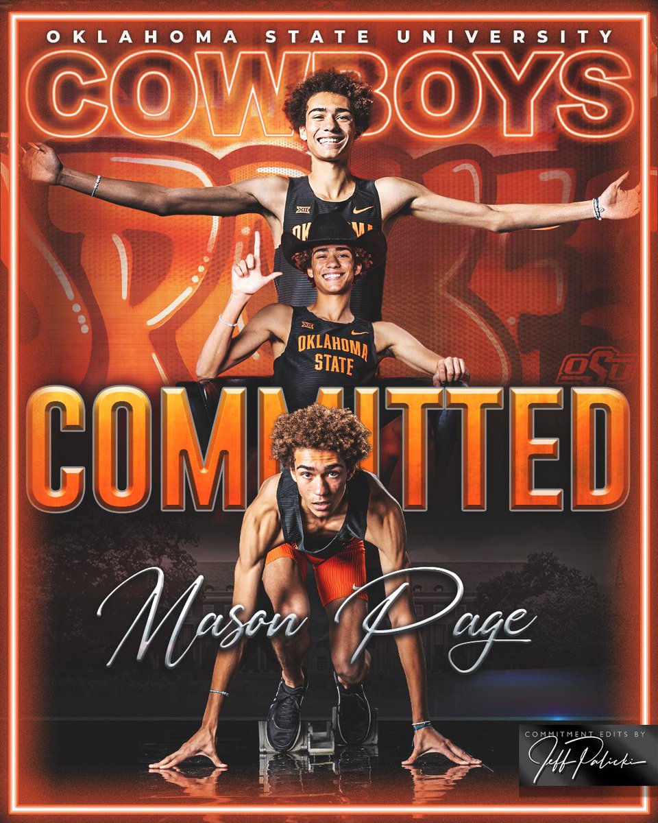 Blessed and excited to announce my commitment to Oklahoma State University. I am thankful for this opportunity and for those who have supported me throughout my journey! Let's go Cowboys! #Committed #GoPokes