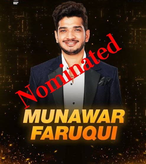 Breaking News: 
Munawar Faruqui has been nominated this week! Let's flood the Jio Cinema app with votes for Munawar and aim to make their server hang with our overwhelming support! 💪🗳️ 

#MunawarFaruqui𓃵 || #BiggBoss1 || #MKJW || #BB17