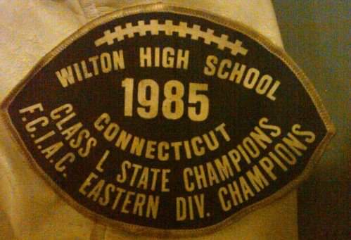 @WiltonAthletics @Wilton_Football congrats on the win today!   Let's bring home another one!!!  You'll never, ever forget it.  @ciacsports #wilton #wiltonct