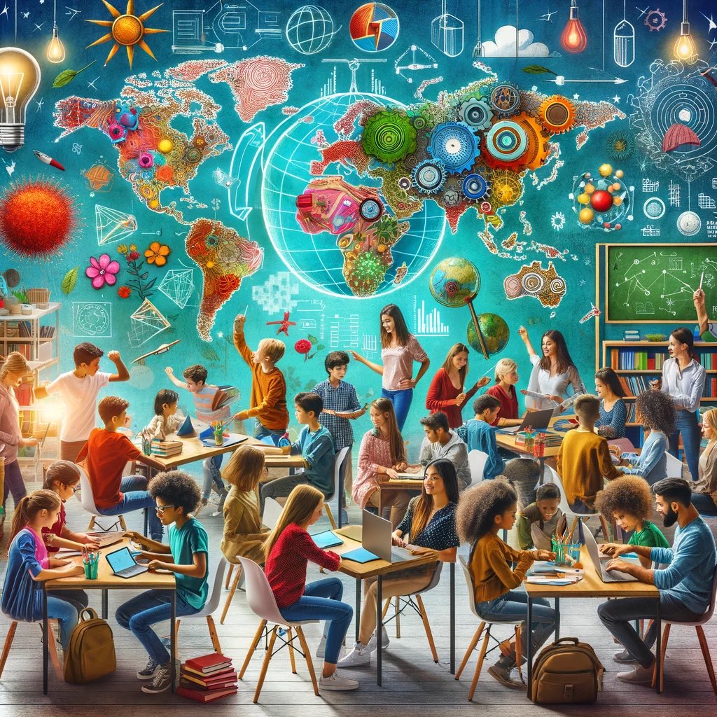 marcelamomberg's tweet photo. 🚀💡📚 Explorando el #AprendizajeBasadoEnProyectos: una revolución en la educación moderna. Descubre cómo esta metodología está formando a los líderes del mañana. #EducaciónInnovadora #FuturoEducativo

Proyectando el Futuro: El Aprendizaje Basado en Proyectos como Pilar del Educador Moderno"
RECUERDA: 
El Aprendizaje Basado en Proyectos (ABP) se está consolidando como un enfoque educativo revolucionario, marcando una diferencia significativa en la forma en que los educadores modernos enseñan y los estudiantes aprenden. Esta metodología, que se centra en la realización de proyectos prácticos y significativos, está redefiniendo las aulas del siglo XXI. El presente artículo explora las ventajas del ABP y su potencial futuro en la educación.
Ventajas del Aprendizaje Basado en Proyectos
Desarrollo de Habilidades del Siglo XXI: El ABP fomenta habilidades críticas como el pensamiento crítico, la resolución de problemas, la colaboración y la comunicación efectiva.
Aprendizaje Profundo y Retentivo: Los estudiantes se involucran activamente en su aprendizaje, lo que lleva a una mayor comprensión y retención de conocimientos.
Aplicación Práctica del Conocimiento: El ABP permite a los estudiantes aplicar lo aprendido a situaciones del mundo real, lo que refuerza la relevancia de su educación.
Fomento de la Autonomía y la Motivación: Los estudiantes tienen la oportunidad de tomar decisiones y liderar sus proyectos, lo que aumenta su motivación y compromiso.
El Futuro del ABP en la Educación
Mirando hacia el futuro, el ABP se perfila como un elemento clave en la evolución de la educación. La integración de tecnologías emergentes, como la realidad aumentada y la inteligencia artificial, puede proporcionar experiencias de aprendizaje aún más ricas y personalizadas. Además, el ABP puede ser un puente hacia un enfoque más interdisciplinario y holístico de la educación, donde los estudiantes pueden conectar diversos campos de conocimiento de manera significativa.
IMPORTANTE: 
El Aprendizaje Basado en Proyectos no es solo una metodología educativa, sino una filosofía de enseñanza que empodera a los estudiantes y prepara a los educadores para enfrentar los desafíos del futuro. Al adoptar el ABP, los educadores modernos están abriendo las puertas a un aprendizaje más interactivo, dinámico y relevante, preparando a los estudiantes no solo para exámenes, sino para la vida misma