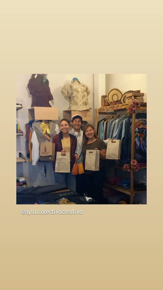 AylluColectivo's tweet photo. #MisClientes 🥰 https://t.co/wQepJo2Oth