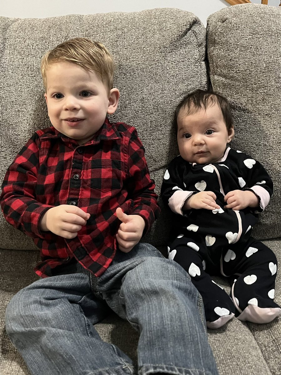 How is our baby bear TWO years old?? Chase loves playing blocks, reading books, horsey rides and sleeping in the gap between his bed and dresser. He also loves to “help mama” with anything I’m doing and is so sweet to his little sis. We loved celebrating you today, Chase!!
