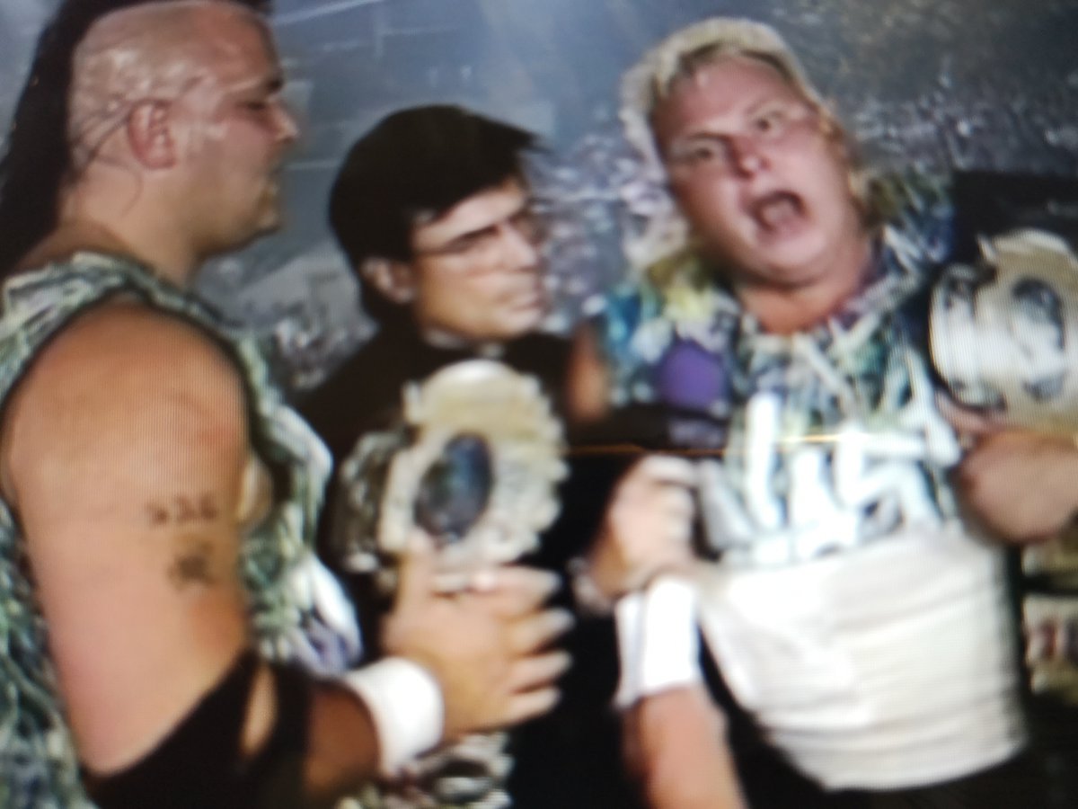 That's enough for today. Upto Eric Bischoff interviewing The Nasty Boys in my Slamboree 1995 review. Great selling of the rib injury by Brian Knobs.#wwenetwork #slamboree #wcw #amwriting