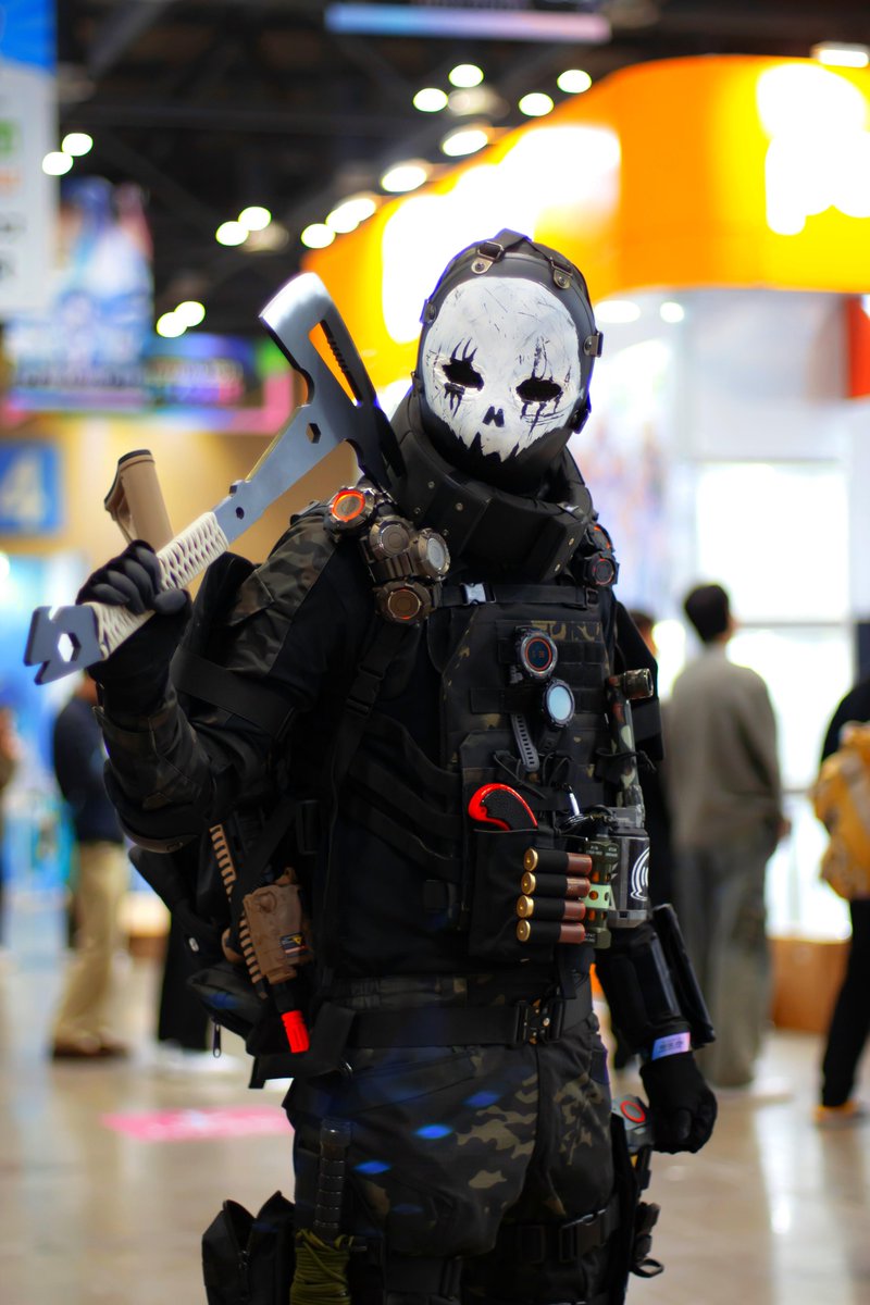 AGF (Anime X Game Festival 2023) The Division - Hunter(Death Mask) #TheDivision #TheDivision2 #ディビジョン2 📸rhcou123