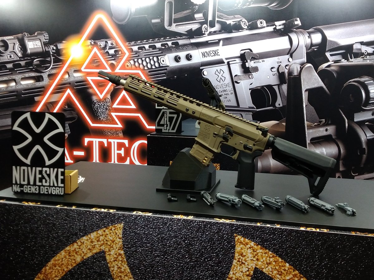 GD6JP's tweet photo. #MOA2023 #RATECH #NOVESKE #DanielDefense #N4 #M4 #GBB #ガスブローバック https://t.co/NhtfJ3anuv