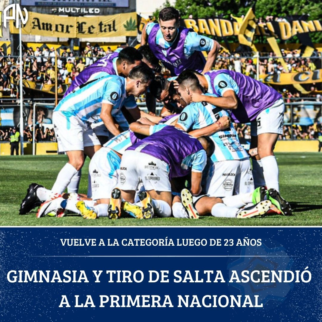 Primera Nacional on X: 🏆🔝 San Miguel ASCENDIÓ a la Primera Nacional.  Vuelve a la categoría tras 22 AÑOS. 🔝🔥  / X