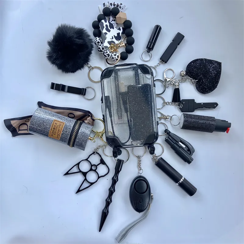 FashionsTrend24's tweet image. Embrace strength and style with our Black Self Defense Keychain Kit! ⚫🔑🌟 Elevate your personal safety with this sleek and effective set. 🛍️
#selfdefensekeychainset #safetykeychain #keychain #BlackKeychain #SelfDefenseKit #StrengthInStyle #SafetyFirst🛍️🛍️bit.ly/46I8stb