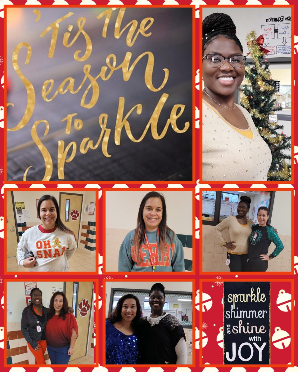 Closed out November with a great Friends-giving. Opening December with lots of sparkles, shimmers and shining!! The season of caring, giving and love. Happy December ❄️ 🎄 ❤️ <a href="/C_Tisdom/">Christy Tisdom</a> <a href="/CharlesRDrewES/">Drew Elementary</a> <a href="/tarabrogers/">Tara Rogers</a> <a href="/teacher_romans/">Angela Romans</a> <a href="/JLugoV22/">Jessica Lugo</a> <a href="/mrs_odellk/">Nancy Odell</a>