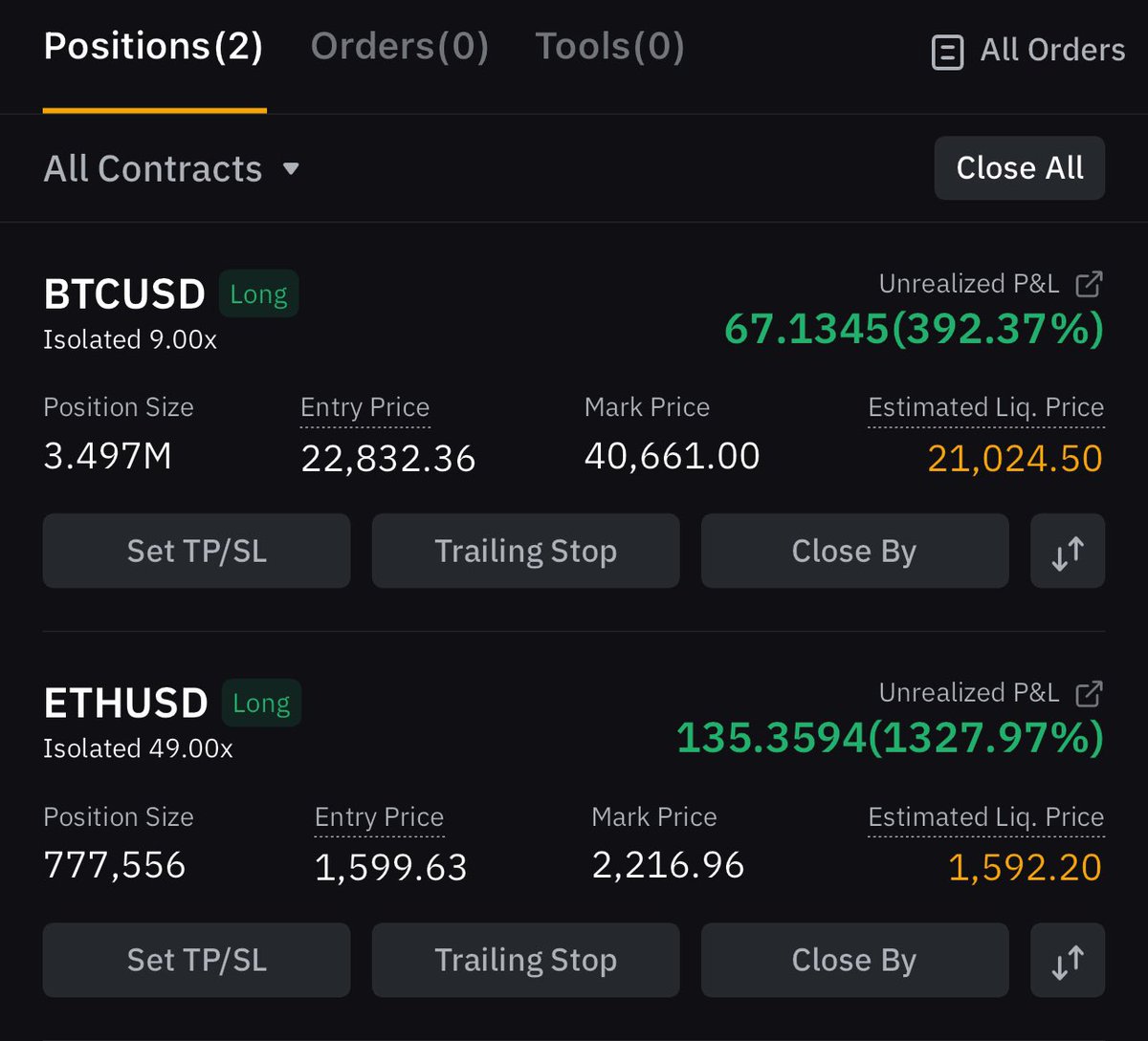 MMCrypto's tweet photo. TRADE UPDATE: HIT $3M PROFIT! https://t.co/yARFTbT7BU