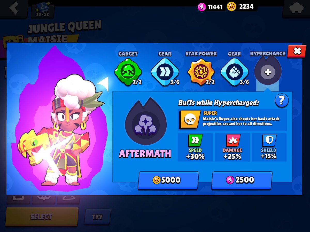 arcirous's tweet image. I think hyperchargers should also be purchased with power points. Thus, the importance of power points increases.

#BrawlStars #Hypercharge #BrawlStarsidea #BizarreCircus