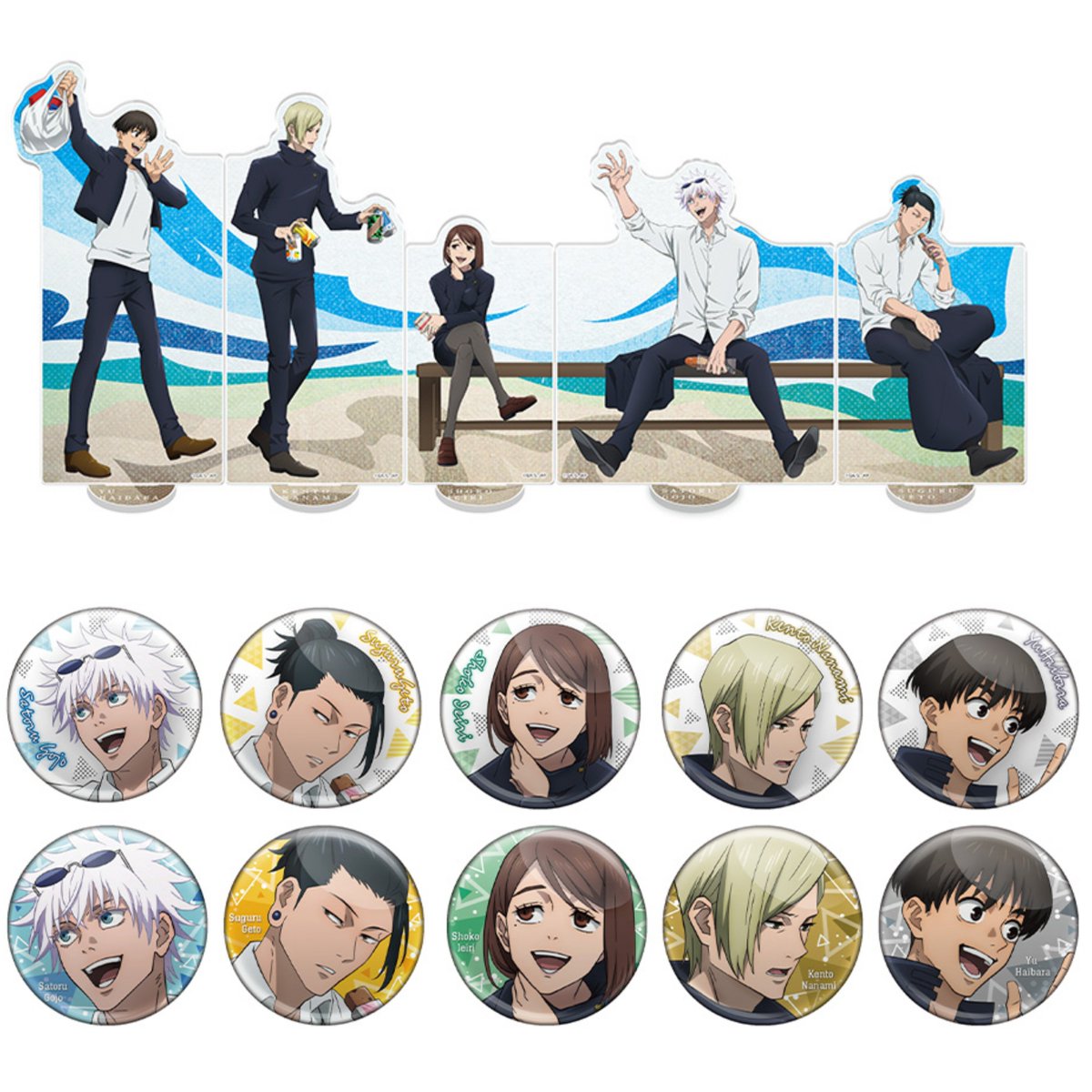 ジャンフェス2024 呪術廻戦 懐玉・玉折 システムサービス　10種セット ジャンプフェスタ2024】 タカラトミーアーツより『呪術廻戦』懐玉・玉