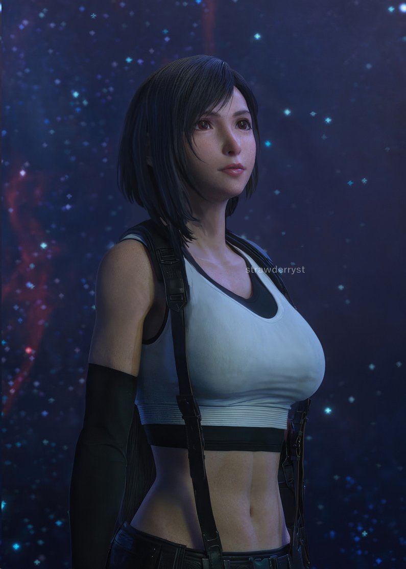 She's back, guys. <a href="/SquareEnix/">Square Enix</a> 
#TifaShortHair