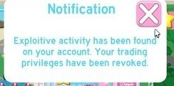 soapcii's tweet photo. does ANYONE know how I can get unbanned from the trading hub? I've been banned for months and I've sent out a few emails with no reply :( I never exploited or anything and now that glitterfrost is here I really need my trading back. anything helps!! https://t.co/hZe9V0arbc