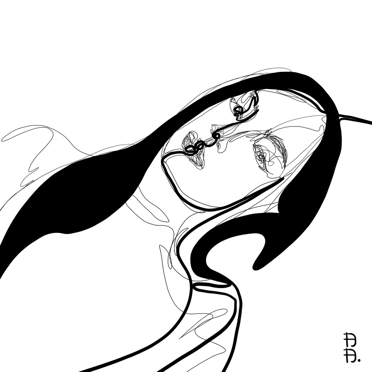 Портреты одной линией 🪡