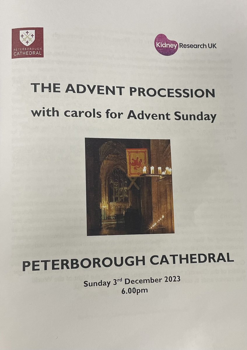 HarveyStans1's tweet photo. #AdventSunday2023
It was a joy to play a selection of Advent organ repertoire before the #AdventProcession at @pborocathedral this evening! https://t.co/xf93IlKo5K