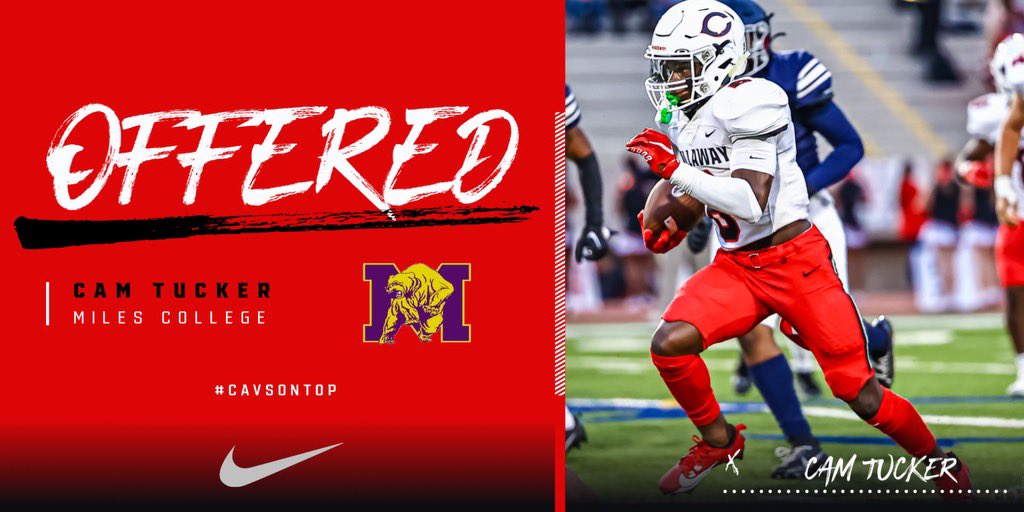 Blessed to be offered by <a href="/miles_football/">Miles College Football</a> <a href="/ChrisShelling2/">Chris Shelling</a> <a href="/CavsRecruits/">Callaway Football</a> <a href="/RecruitGeorgia/">Recruit Georgia</a>