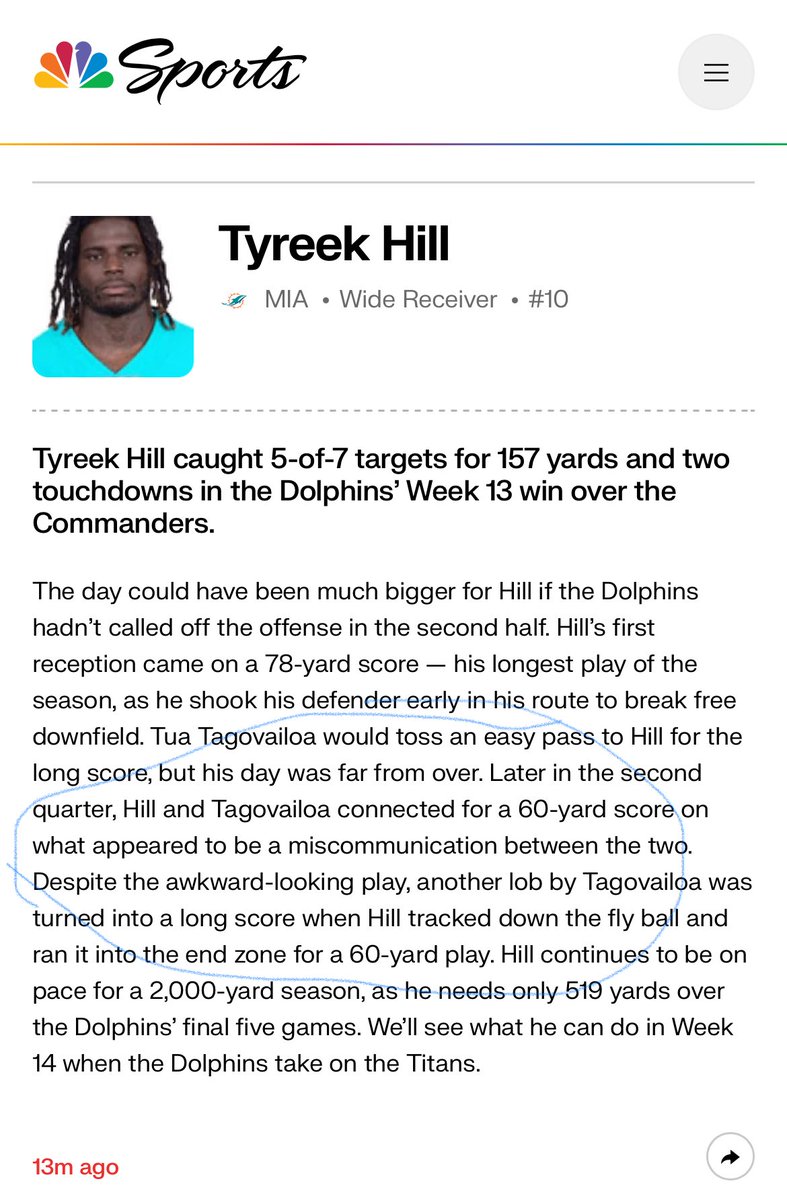 ckparrot's tweet image. This is embarrassing. And you wonder why Dolphins fans take issue with the way national media talk about Tua Tagovailoa.