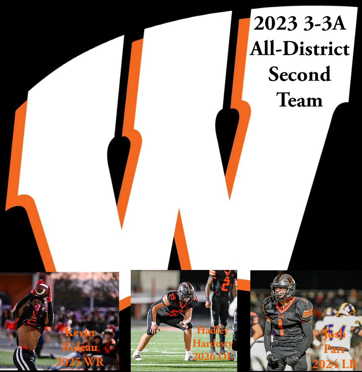 DamonHardesty's tweet image. Congratulations to these young men on making the 3-3A All-District t Team‼️We 👀 you‼️#WeAreWestlake #RamPride #RamTough @WLCoachHudson @pclophus @KevinRideauJr1 @HadleyHardesty @Joshua_parr16