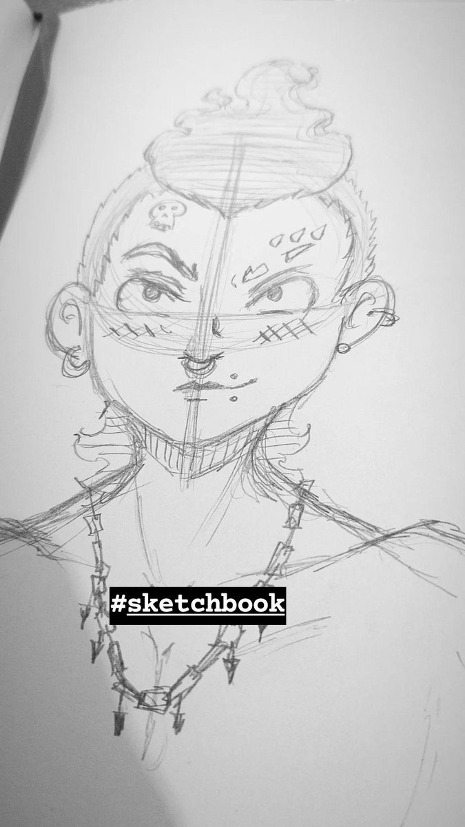 ArgeniSouls's tweet photo. Siempre traigo una #sketchbook pero no suelo subir lo que rayo ahí,  pa no dejar muerto esto tanto les voy a compartir también mis rayaderos a lapiz :P https://t.co/uLw6evzqIQ