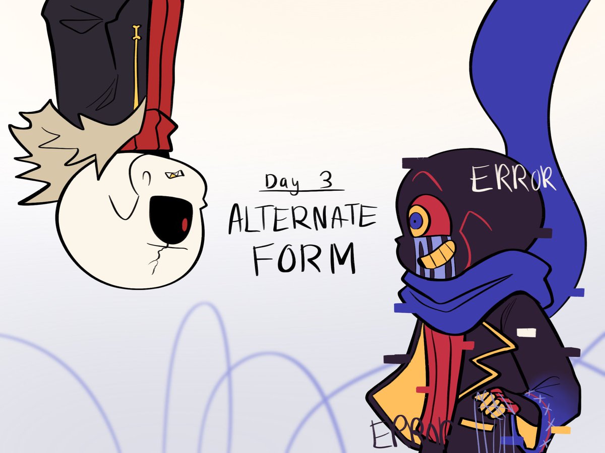 Dicestem's tweet photo. ✨DAAAY THREE✨

#utmv #25daysofscifell #scifell #errorsans #fellsans https://t.co/8eH8gellzK