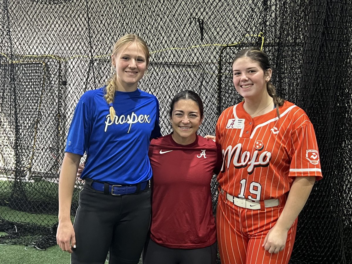 Remie Smith (@remiesmith19) on Twitter photo Had a great time <a href="/AlabamaSB/">Alabama Softball</a> pitching camp today. Thanks <a href="/Aliment0p26/">Natalie Alimento</a> for coming and catching for me. Can’t wait to come back soon. <a href="/lmcmahon7/">Lance McMahon</a> <a href="/RyanIamurri32/">Ryan Iamurri</a> <a href="/UACoachMurphy/">Patrick Murphy</a> <a href="/MontanaFouts/">Montana Fouts</a> <a href="/FastpitchPower/">Fastpitch Power</a> <a href="/cslittle723/">Chris Little</a> @Mojo_Knight <a href="/ejhs_softball/">East Jessamine High School Softball</a> <a href="/EJHSBarbell/">East Jessamine Strength and Conditioning</a> Had a great time <a href="/AlabamaSB/">Alabama Softball</a> pitching camp today. Thanks <a href="/Aliment0p26/">Natalie Alimento</a> for coming and catching for me. Can’t wait to come back soon. <a href="/lmcmahon7/">Lance McMahon</a> <a href="/RyanIamurri32/">Ryan Iamurri</a> <a href="/UACoachMurphy/">Patrick Murphy</a> <a href="/MontanaFouts/">Montana Fouts</a> <a href="/FastpitchPower/">Fastpitch Power</a> <a href="/cslittle723/">Chris Little</a> @Mojo_Knight <a href="/ejhs_softball/">East Jessamine High School Softball</a> <a href="/EJHSBarbell/">East Jessamine Strength and Conditioning</a>