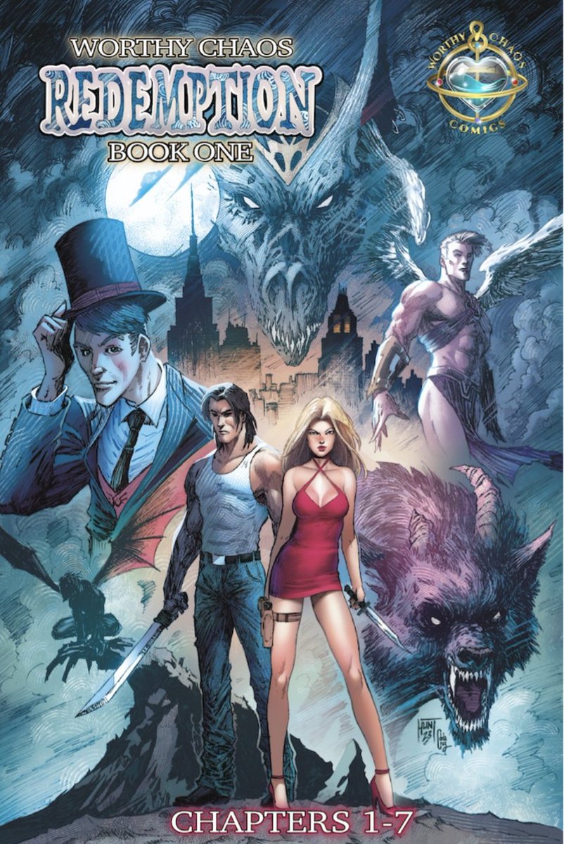 Worthy_Chaos's tweet photo. If anyone missed the campaign for our supernatural, horror, adventure comic book series Worthy Chaos Hardcover issues 1-7 you can purchase on our website
https://t.co/89dNgt0xy0 https://t.co/33acuudULp