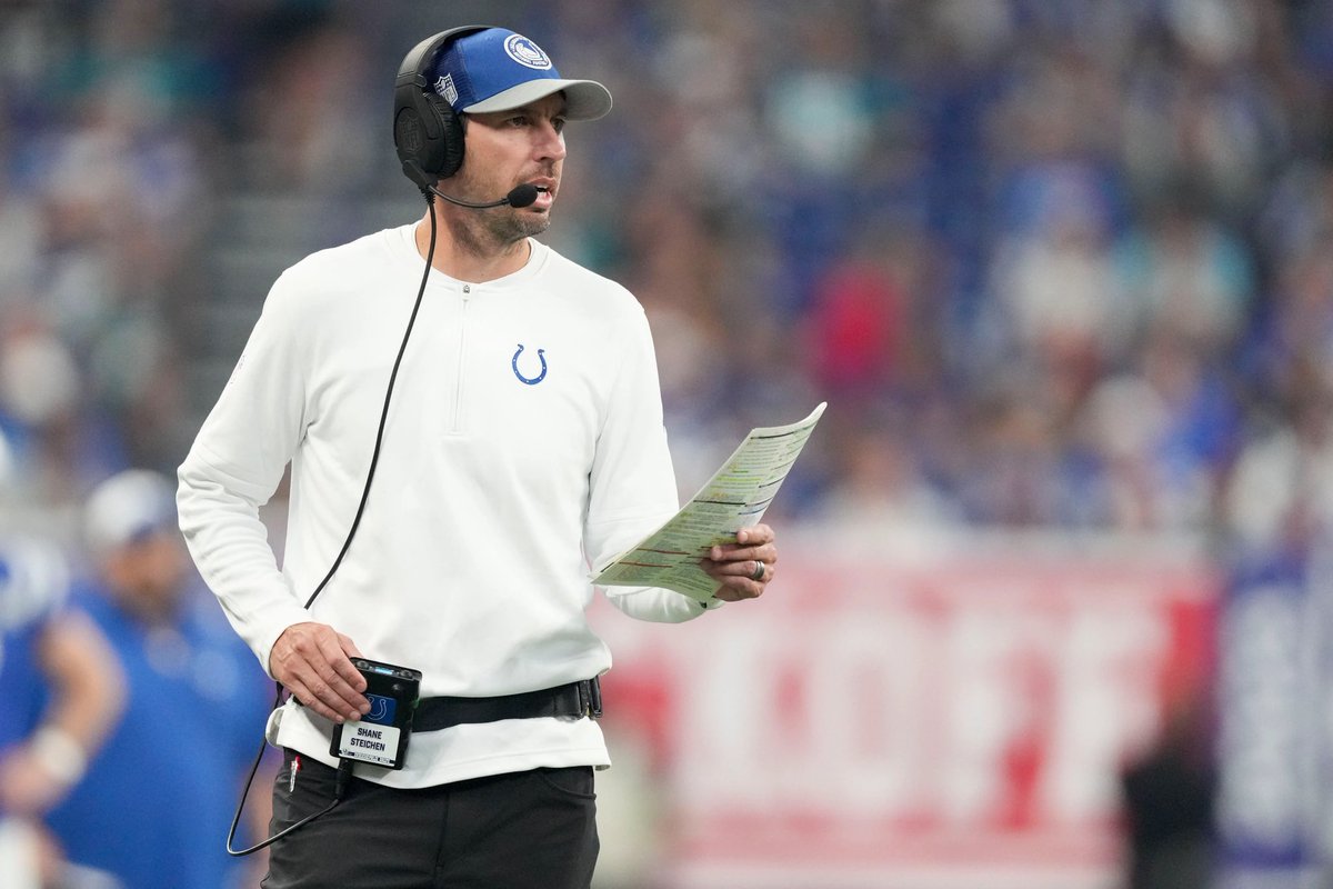 Shane Steichen (1st year HC for Colts) loses CB1 Isaiah Rodgers in offseason no Jonathan Taylor for half the season Grover Stewart out for multiple games Anthony Richardson out for year and. just. keeps. winning. COACH OF THE YEAR