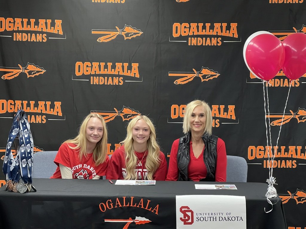 We are excited to announce that OHS Senior, Lindee Henning, has decided to further her academic &amp; athletic career at The University of South Dakota. Lindee will be part of the USD Cross Country Team. We are SO proud of you, Lindee! #CultureOfConfidence