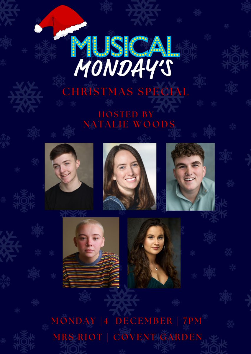 SLEIGH BELLS RING…. ✨⚡️🥂

Musical Monday’s XMAS edition! 

Don’t miss out tomorrow night!
