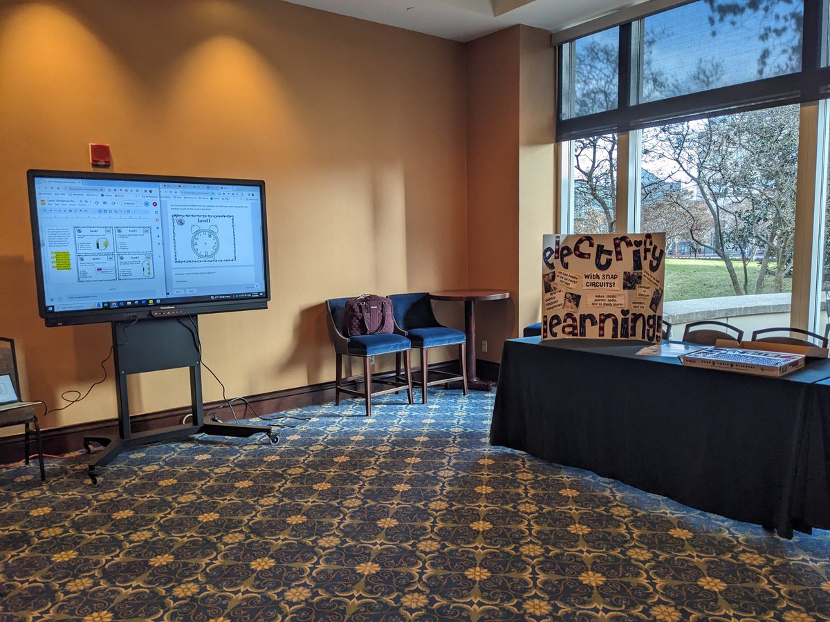 MsYaple's tweet image. Electrify Learning was a success!⚡
 Although missed my partner in crime @TechMomVB  💜 #VSTE23