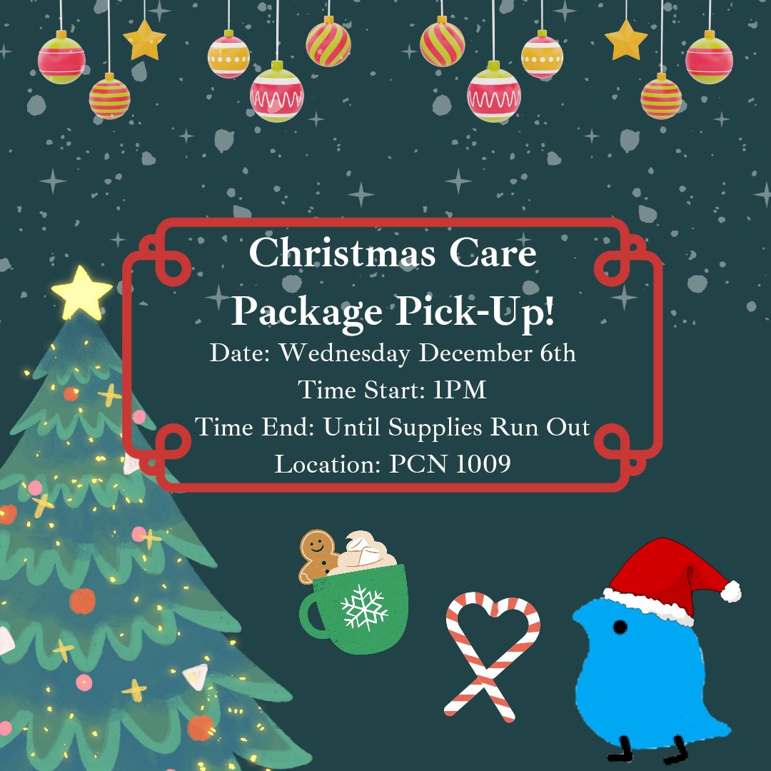 UBC_SALSA's tweet photo. ❤️ Hey SALSA!!! 💚

It's the last week of classes before the end of the term so we'd like to send you off with a Christmas care package to celebrate! 

Stop by Ponderosa Commons to pickup your care package from 1PM until supplies run out. 🎄🎁 https://t.co/vjj3GywyH2